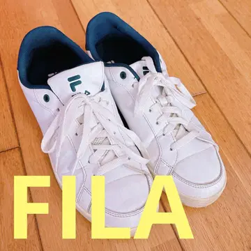 FILA 화이트 스니커즈 27cm