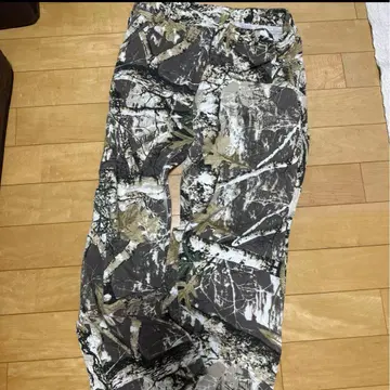 카모플라쥬 리얼트리풍 와이드 팬츠