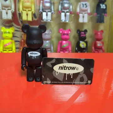 베어브릭 시리즈 8 시크릿 nitrow 카드 포함