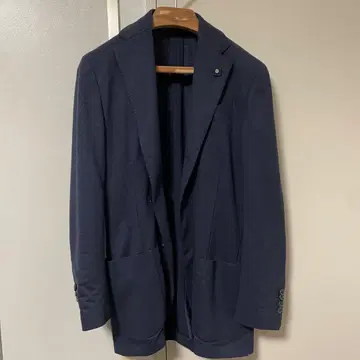 size 42 LARDINI 라르디니 네이비 저지 자켓