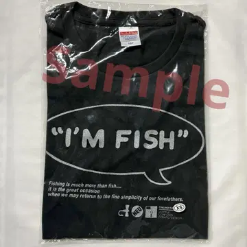 미개봉 새상품 FISHMANS T셔츠 블랙 XS사이즈