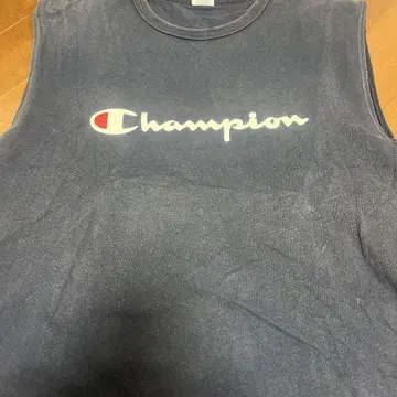 Champion XL 슬리브리스 T셔츠