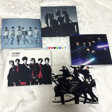 SixTONES CD 5장 세트 1ST Imagination Rain