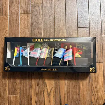 EXILE 20th ANNIVERSARY 미니 플래그 세트