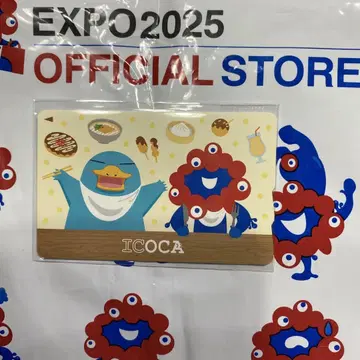 오사카 간사이 만박 회장 한정판 미야쿠미야쿠 x 이코짱 기념 ICOCA