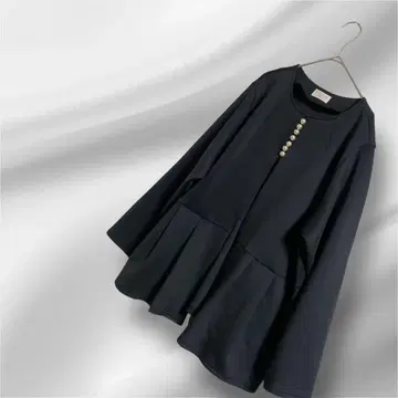 빅 사이즈! u plume 셀렉 펄 포인트 노카라 자켓 겉옷