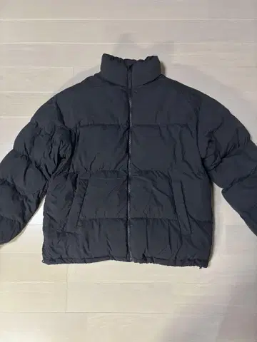 BAYFLOW 블랙 다운 자켓