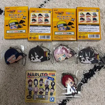 나루토 NARUTO THE LAST 러버 스트랩 + 가아라 스트랩