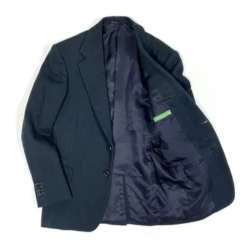 투모로우랜드 테일러드 자켓 헤링본 네이비 44