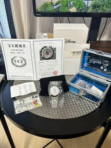 Disney 미키 판타지아 퍼레이드 워치 다이버 워치