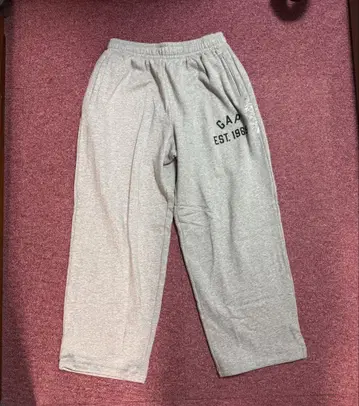GAP 그레이 스웨트 팬츠 M 사이즈