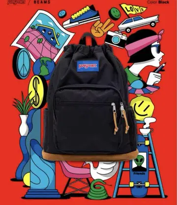 JANSPORT BEAMS 별주 pack and go 잔스포츠