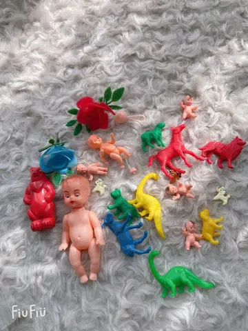 빈티지 인형 세트