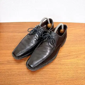 REGAL x GEOX 가죽 비즈니스 슈즈 23.5cm 일본제 블랙
