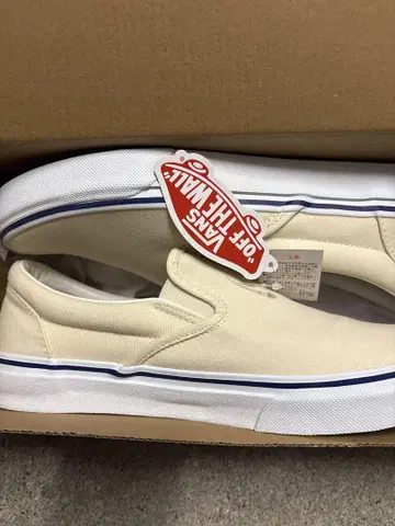 VANS off the wall 슬립온 화이트