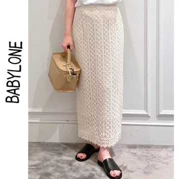 BABYLONE 러셀 레이스 타이트 스커트