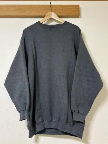 Hanes 헤인즈 90s 맨투맨 무지 XL 사이즈 블랭크 그레이