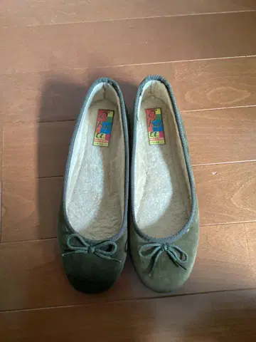 O'KYTI (오키티) 발레 슈즈 카키 37
