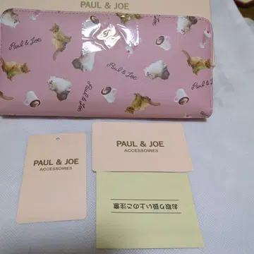 PAUL & JOE 장지갑 ( 박스 없음 ) & 핑크