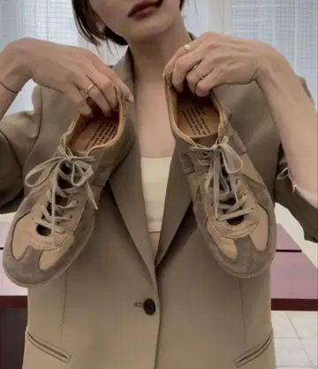 TODAYFUL German Trainer 36 사이즈 베이지
