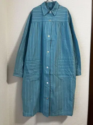 vintage 스웨덴군 셔츠 원피스