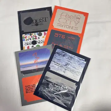 SixTONES 투어 스티커