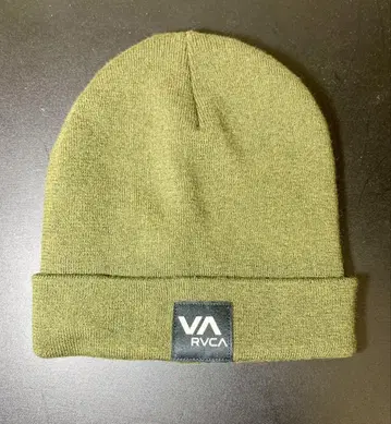RVCA 올리브 그린 니트 모자 비니