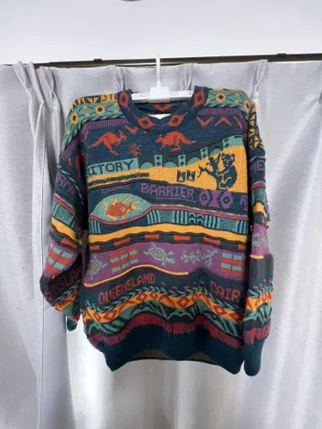 90's EMAROO 3D 니트 스웨터