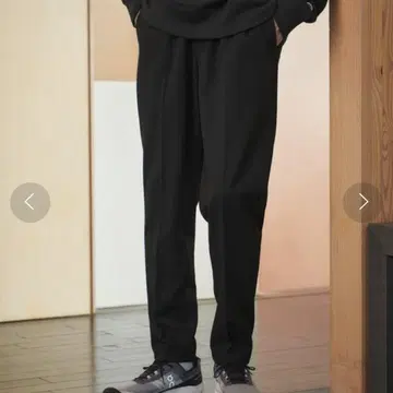 그린 라벨 릴랙싱 올마이 팬츠 워셔블 블랙 셔츠