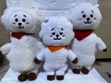 BT21 RJ 봉제 인형 3개 세트