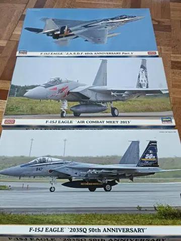 F-15J EAGLE 203SQ 50주년 기념 1/72 외 3기 세트