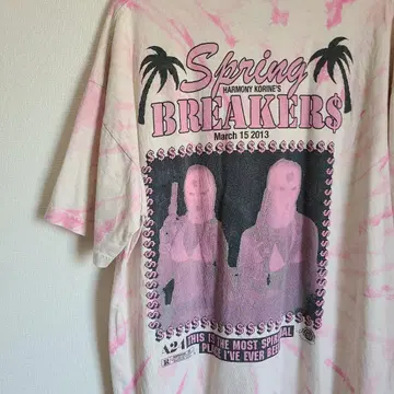 SPRING BREAKERS 무비 T셔츠 movie 셀레나 고메즈