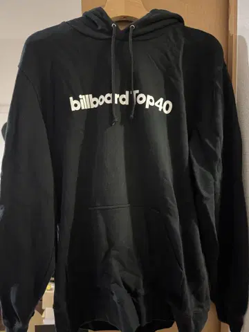Billboard Top40 후디 블랙 XL 사이즈
