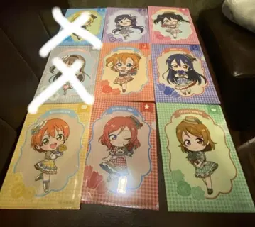 러브 라이브! 클리어 파일 7개 세트