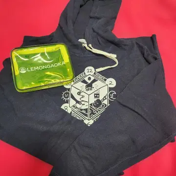 니시야마 코타로 LEMONGAOKA 후드티 파우치 네이비