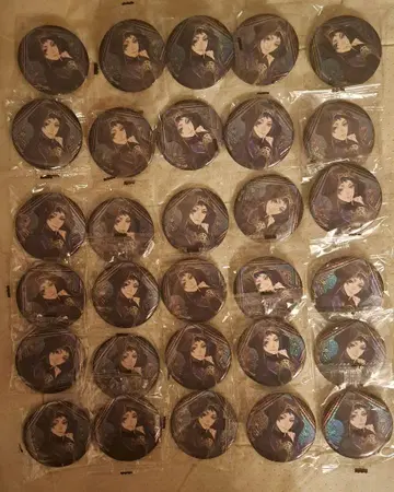 트위스테 제이드 57mm 캔뱃지 식전복 묶음 판매 이타백