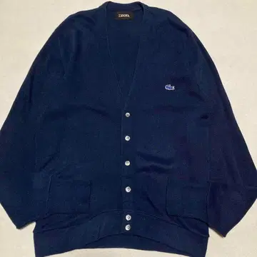 70s IZOD 아이조드 V넥 가디건 MADE IN USA