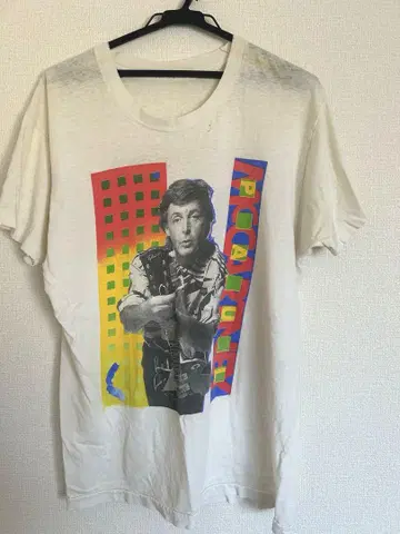 80s 폴 매카트니 월드 투어 T셔츠 1989/90