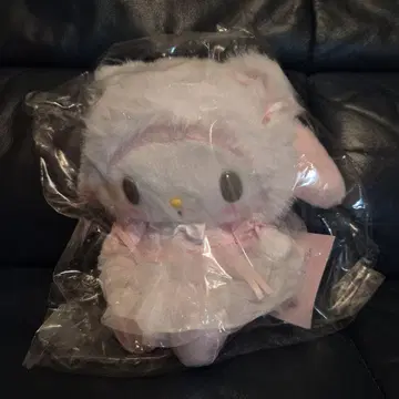 마이멜로디 화이트 고양이 발레리나 봉제 인형