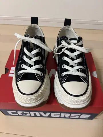 컨버스 트렉 웨이브 블랙 23.0cm