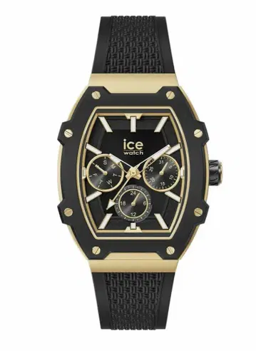 ice watch 블랙/골드 크로노그래프