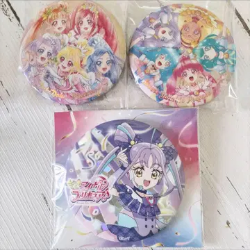 큐어큐큐 캔뱃지 프리티스토어 한정판 두근두근 프리큐어