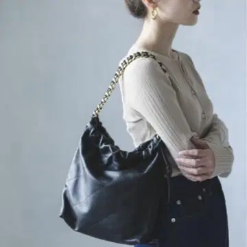 새상품급 마르코마지 가죽 퀼팅 체인백 NOBLE 별주