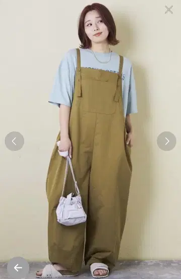 올리브 살로펫 프리 사이즈 코튼 혼방