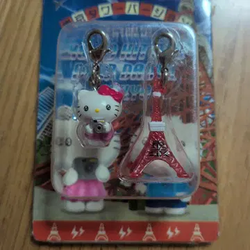 도쿄 한정 헬로키티 도쿄 타워 hellokitty 스트랩 레어