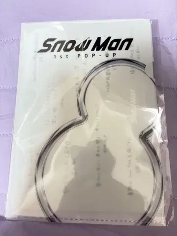 Snow Man 1st POP-UP 미니 포스터 L 홀더 세트 새상품
