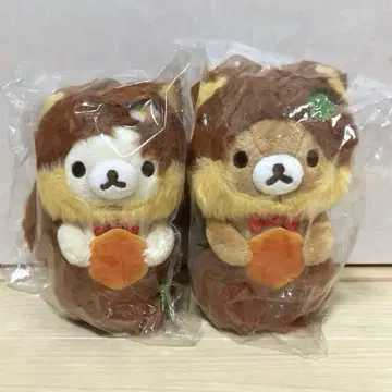 리락쿠마 코리락쿠마 파이의 열매 콜라보 매달린 봉제 인형