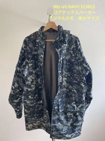00s US NAVY ECWCS 고어텍스 후드티 디지털 카모