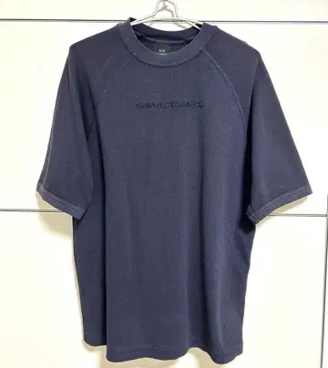 아르마니 익스체인지 와플 소재 로고 T셔츠 L 사이즈 상당