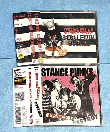 오비 포함 새상품급!! STANCE PUNKS CD 2장 세트!